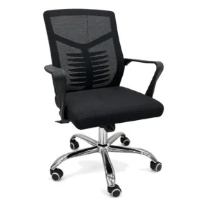 Low-Back Mesh Office Chair CH519B (black) - office furniture in Jeddah