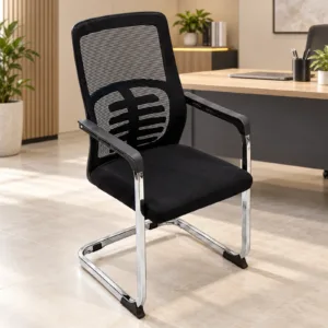 Mesh Visitor Chair M166-1 in a modern office