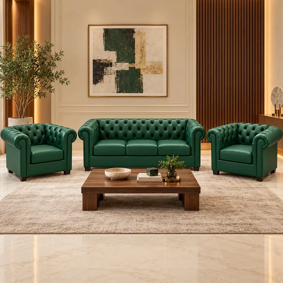 Office lounge with sofa set